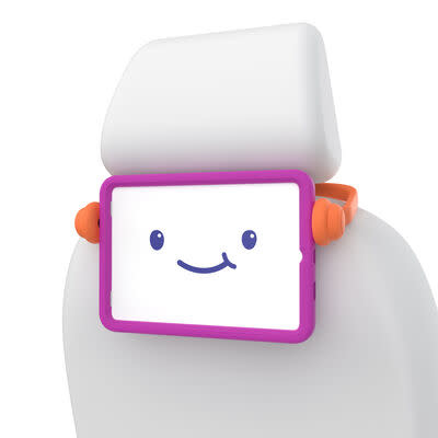 Speck Case - E Run for iPad 10.2" 9/8/7th Gen - It's a Vibe Violet/Flux Orange