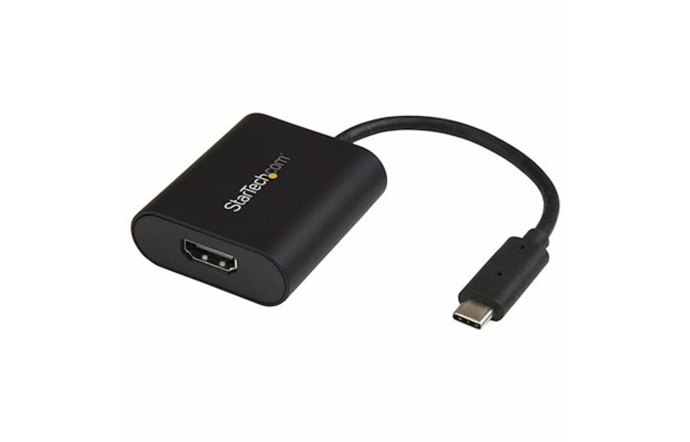 StarTech USB-C to HDMI Adapter - Black 4K 60Hz