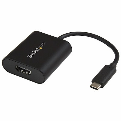 StarTech USB-C to HDMI Adapter - Black 4K 60Hz