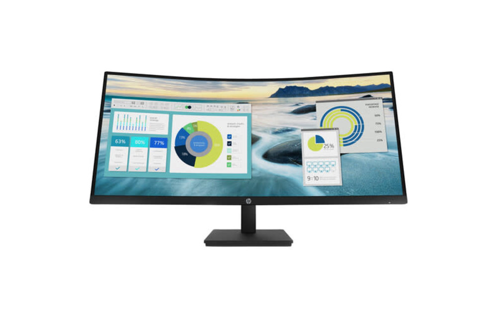 HP P34hc G4 34-inch WQHD USB-C Curved Monitor
