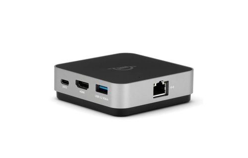 OWC USB-C Travel Dock Ethernet 100w pass through - Space Gray; 2 Year OWC Limited Warranty