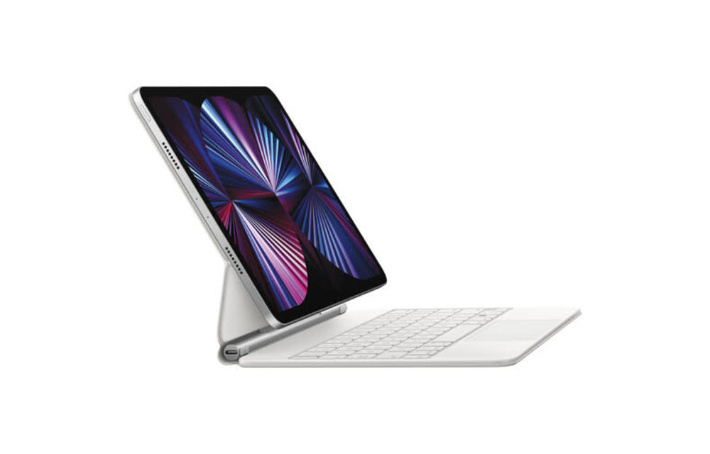 Apple Magic Keyboard for iPad Pro 11-inch (1st, 2nd, or 3rd generation) or iPad Air (4th generation) - US English - White