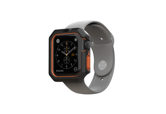UAG Civilian Case for Apple Watch 44mm - Black/Orange