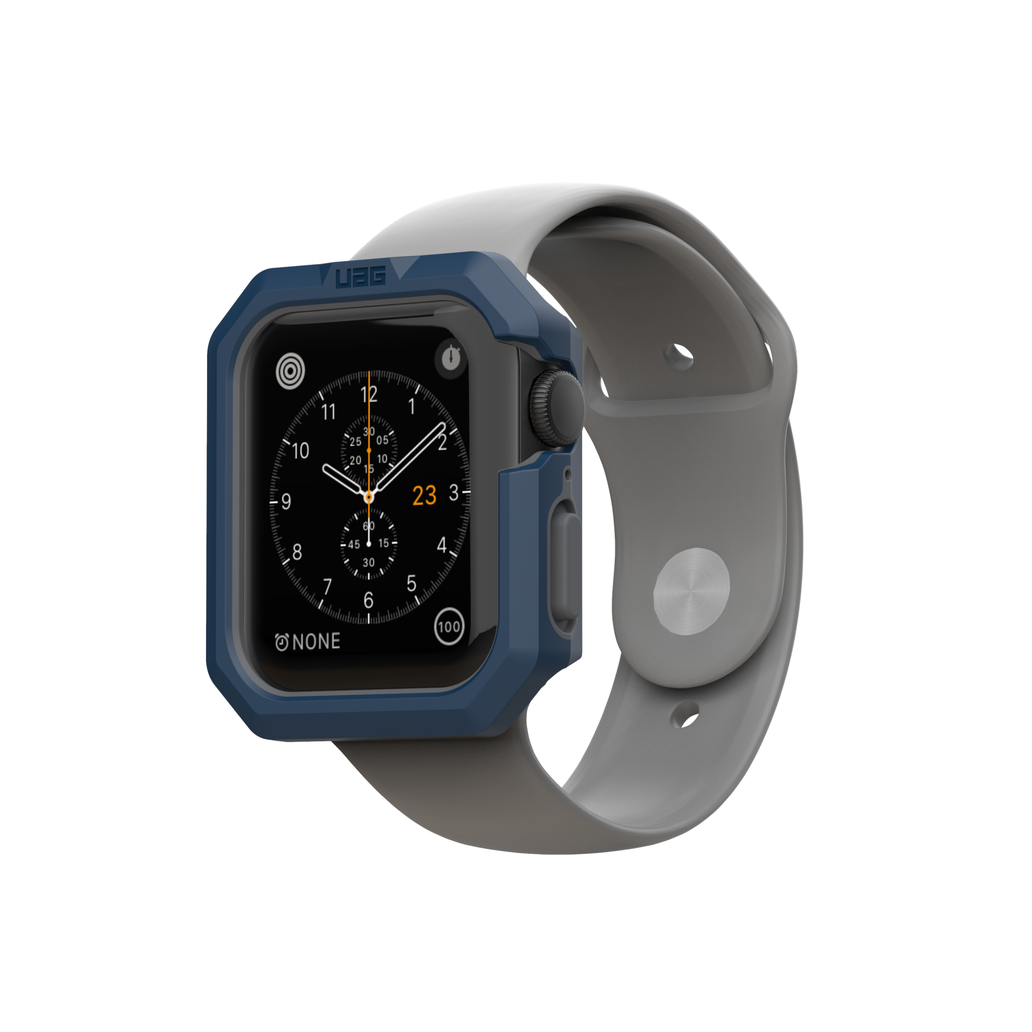 UAG Civilian Case for Apple Watch 44mm - Mallard/Silver