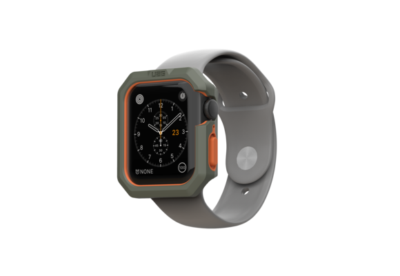 UAG Civilian Case for Apple Watch 44mm - Olive/Orange