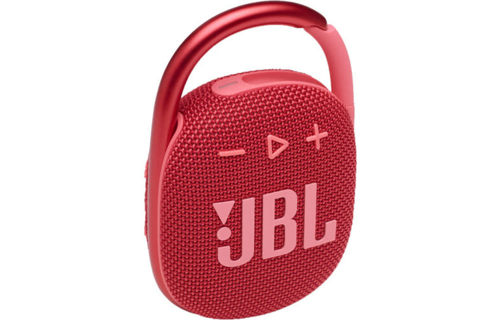 JBL Clip 4 Waterproof Bluetooth Speaker Red