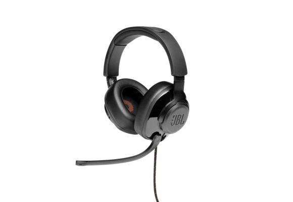 JBL Quantum Q300 Hybrid Wired Over Ear PC/Xbox/PSN Gaming Headset w/ Flip Mic