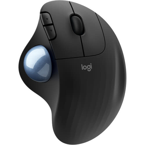 Logitech M575 Ergo Wireless Trackball Mouse Black