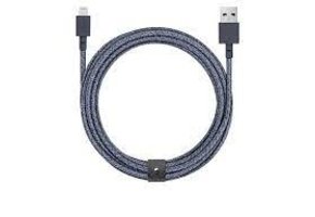 Native Union Braided Lightning Belt Cable, 3m (9.9ft) - Indigo