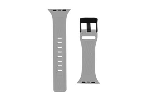 UAG Scout Silicone Strap for Apple Watch 42/44/45mm - Silver