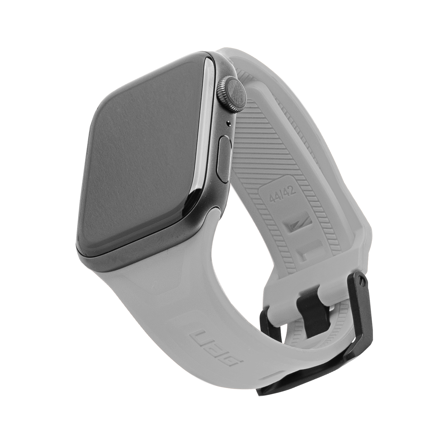 UAG Scout Silicone Strap for Apple Watch 42/44/45mm - Silver