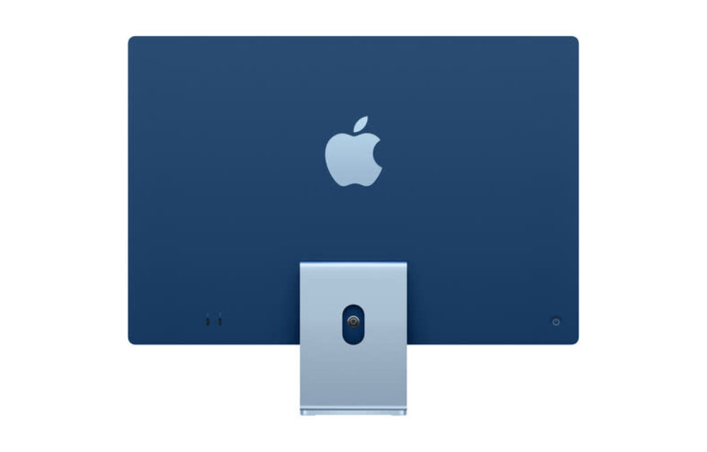 Apple CTO 24" iMac, Blue, 4.5K (4480 x 2520) Display, M1 (8-Core) Processor, 16GB, 256GB, 8-Core GPU, macOS (Mid 2021)