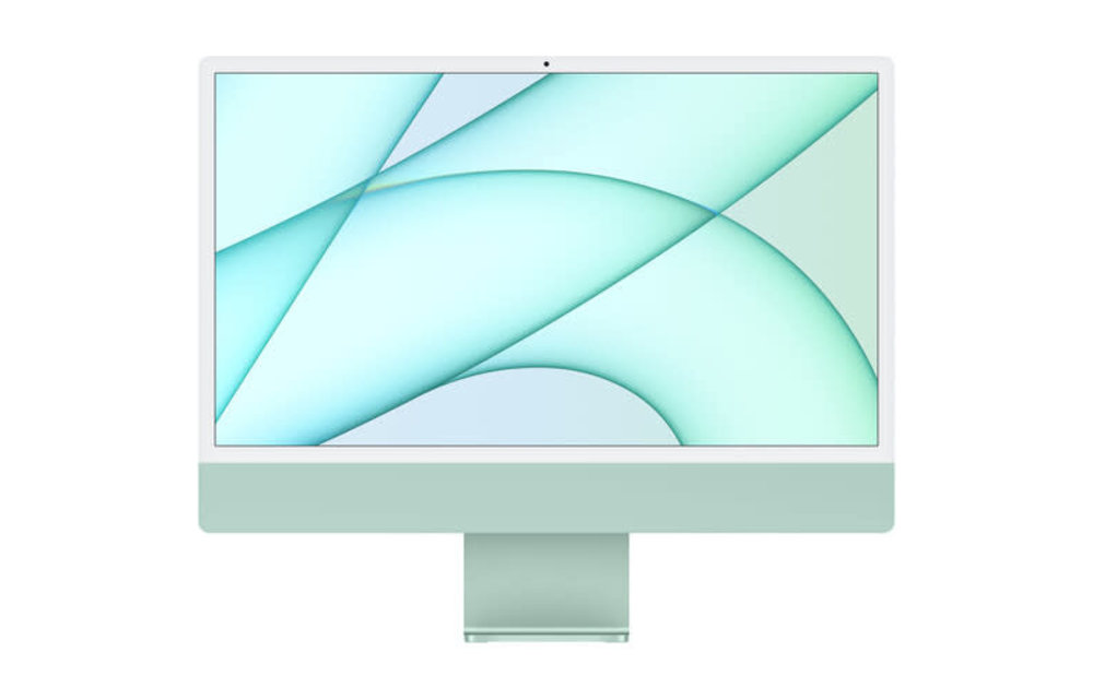 Apple CTO 24" iMac, Green, 4.5K (4480 x 2520) Display, M1 (8-Core) Processor, 16GB, 256GB, 8-Core GPU, macOS (Mid 2021)