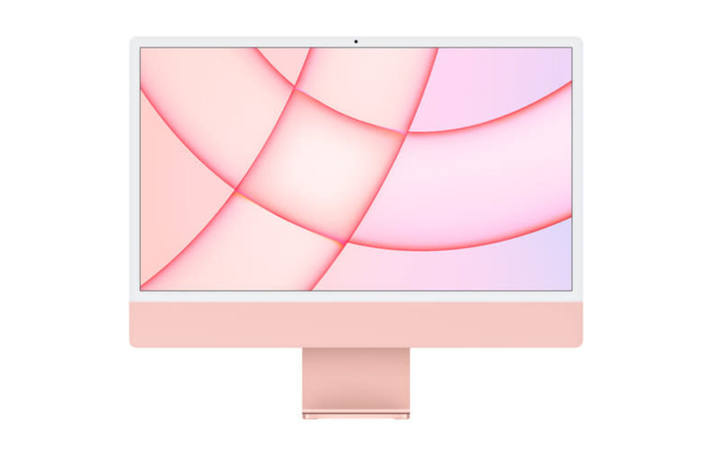 Apple CTO 24" iMac, Pink, 4.5K (4480 x 2520) Display, M1 (8-Core) Processor, 16GB, 2TB, 8-Core GPU, macOS (Mid 2021)