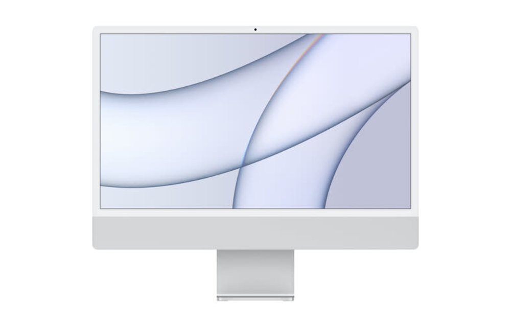 Apple CTO 24" iMac, Silver, 4.5K (4480 x 2520) Display, M1 (8-Core) Processor, 16GB, 512GB, 8-Core GPU, macOS (Mid 2021)