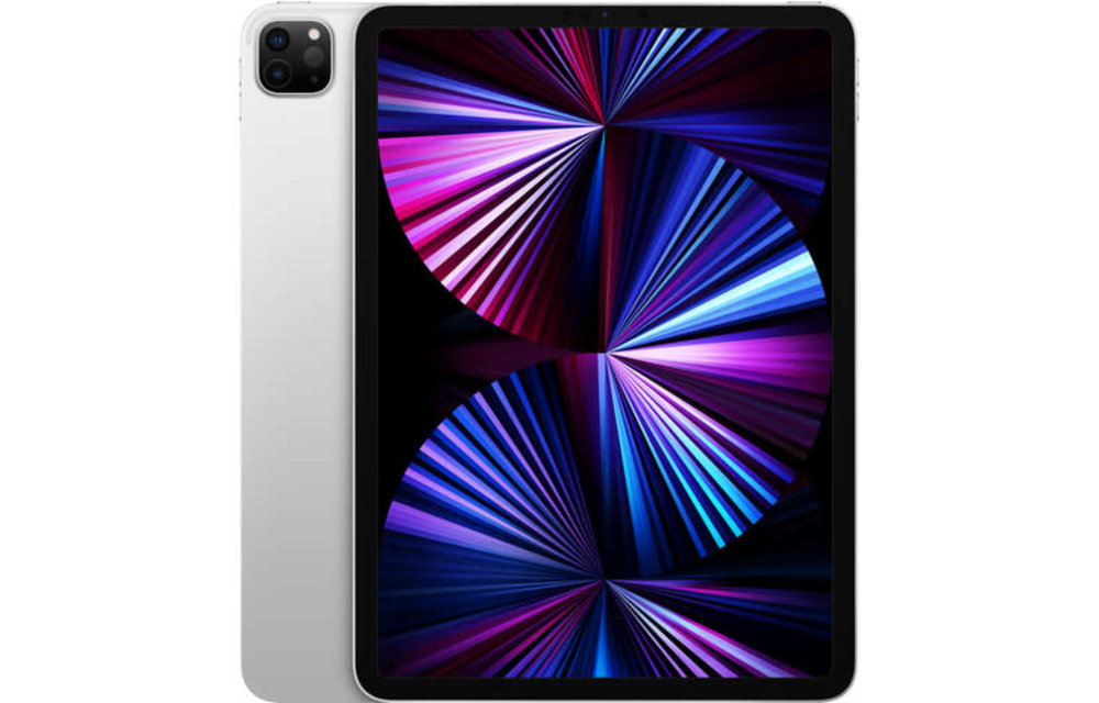 Apple 11" iPad Pro M1 Chip (Mid 2021, 256GB, Wi-Fi Only, Silver)