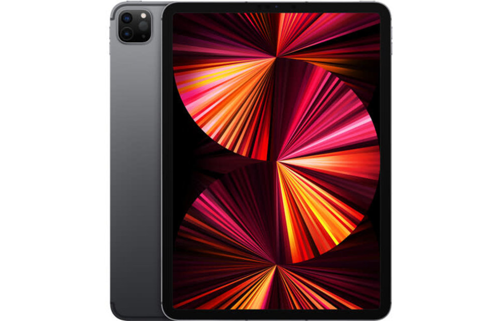 Apple 11" iPad Pro M1 Chip (Mid 2021, 512GB, Wi-Fi + 5G LTE, Space Gray)