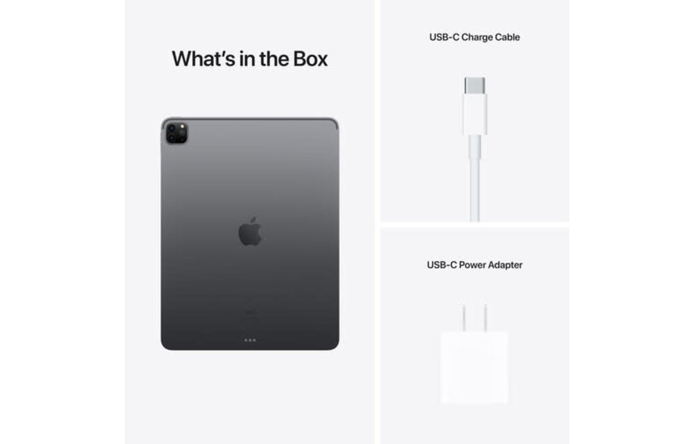 Apple 12.9" iPad Pro M1 Chip (Mid 2021, 1TB, Wi-Fi + 5G LTE, Space Gray)
