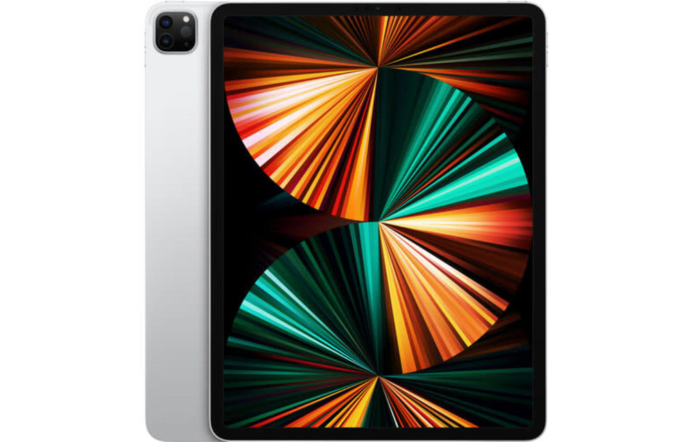 Apple 12.9" iPad Pro M1 Chip (Mid 2021, 2TB, Wi-Fi + 5G LTE, Silver)