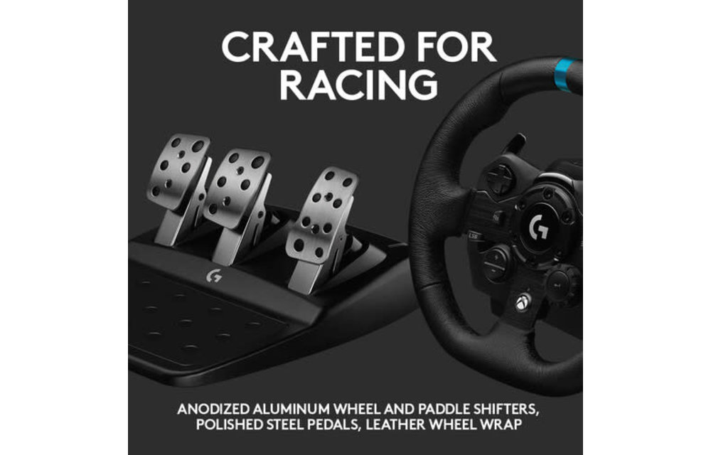 Logitech G923 Drive Racing Wheels and Pedals for Xbox Series X/S, Xbox One and PC