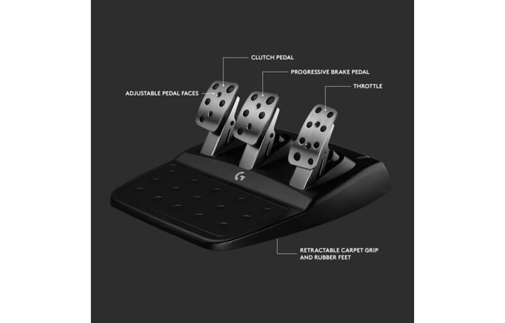Logitech G923 Drive Racing Wheels and Pedals for Xbox Series X/S, Xbox One and PC