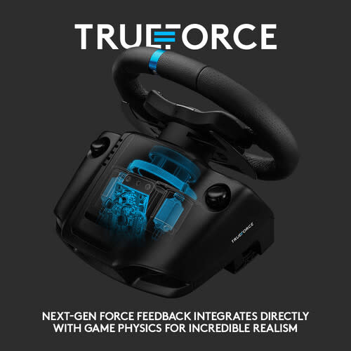 Logitech G923 TRUEFORCE Drive Racing Wheel and Pedals for Xbox Series X/S, Xbox One and PC