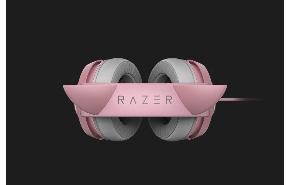 Razer Kraken Kitty Edition Chroma Wired Headset for PC Quartz Pink