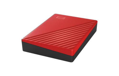 Western Digital 4TB My Passport USB 3.0 Portable External Hard Drive - Red