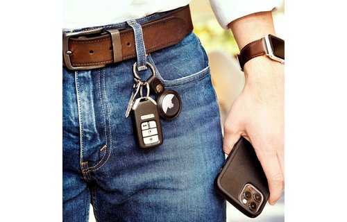 Case-Mate AirTag Keychain Case Black
