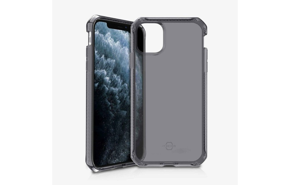 ItSkins Spectrum Clear Case for iPhone 11 Pro Max Black WHILE SUPPLIES LAST