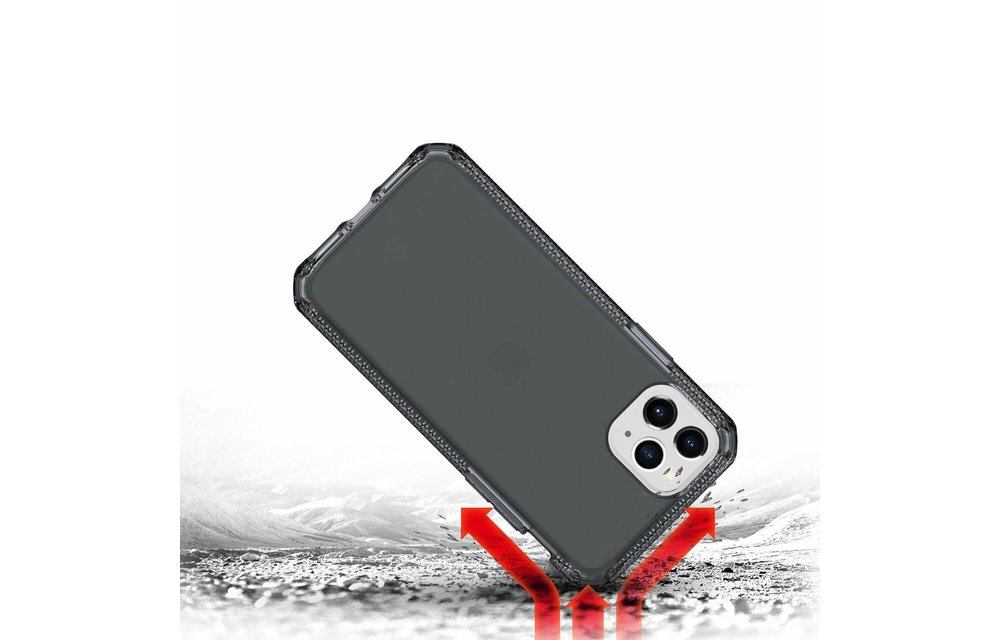 ItSkins Spectrum Clear Case for iPhone 11 Pro Max Black WHILE SUPPLIES LAST