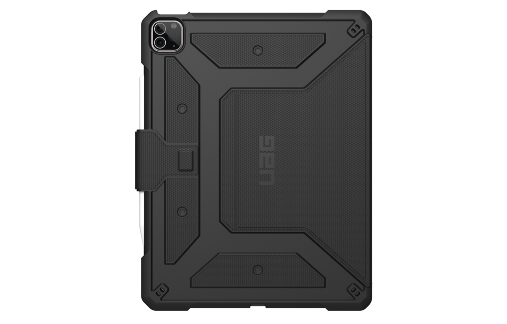 UAG Metropolis Folio Case for iPad Pro 12.9” 4/5th Gen (M1) ONLY- Black w/ Pencil Storage APPLE SMART COVER/KEYBOARD COMPATIBLE