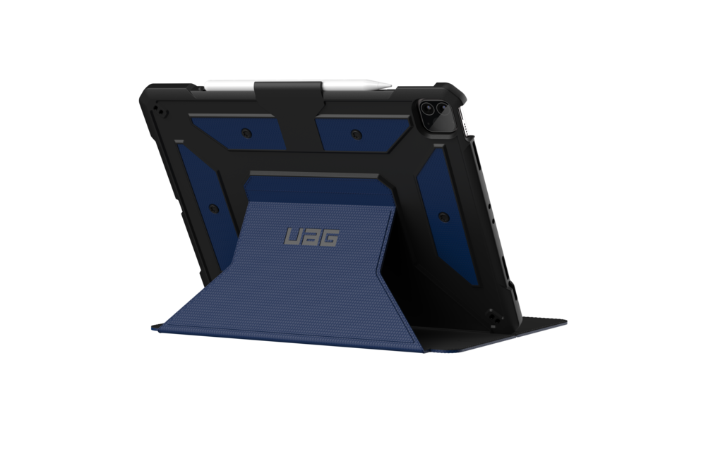 UAG Metropolis Folio Case for iPad Pro 12.9” 5th Gen (M1) ONLY- Cobalt w/ Pencil Storage APPLE SMART COVER/KEYBOARD COMPATIBLE