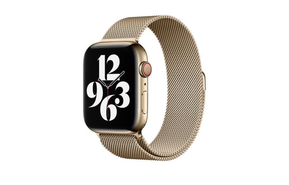 Apple Watch Band 40mm Gold Milanese Loop Band (130-180mm)