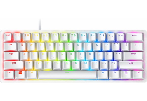 Razer Huntsman Mini 60% Wired Gaming Linear Optical Switch Keyboard with RGB Chroma Backlighting - Mercury