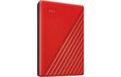 Western Digital 2TB My Passport USB 3.0 Portable External Hard Drive - Red