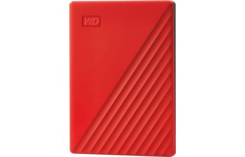 Western Digital 2TB My Passport USB 3.0 Portable External Hard Drive - Red
