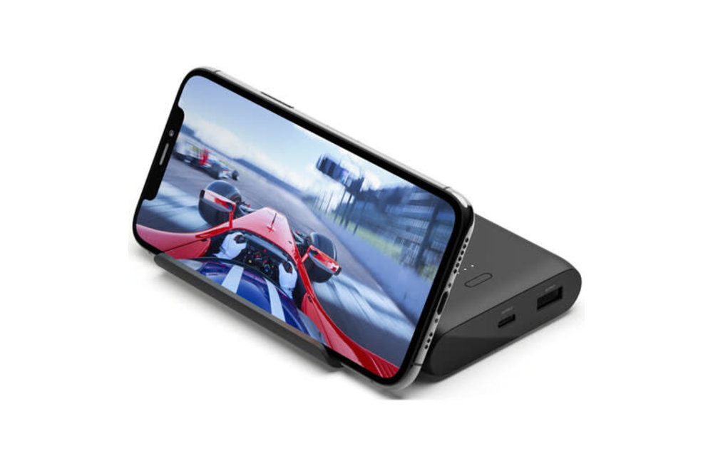 Belkin Boost Charge Stand Play Power Bank (10,000 mAh, Black)