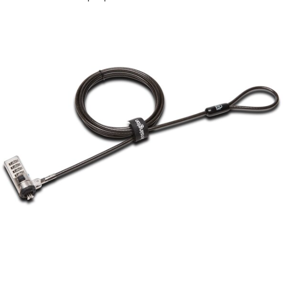 Kensington NanoSaver Serialized Combination Laptop Lock security cable lock