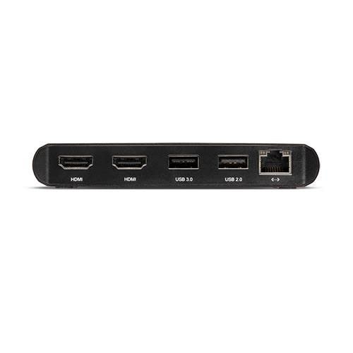 OWC 5-Port Thunderbolt 3 mini Dock - 2 x HDMI, 1 x USB 3, 1 x USB 2, Ethernet 1000BT, 2 Year OWC Limited Warranty - Bus Powered, No M2 support  No laptop charging