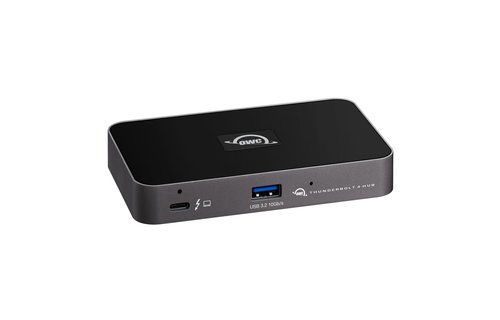 OWC Thunderbolt Hub - 4 x Thunderbolt4 (USB-C) ports, 1 x USB A (3.2 Gen 2)