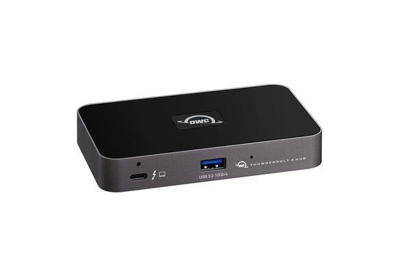 OWC Thunderbolt Hub - 4 x Thunderbolt4 (USB-C) ports, 1 x USB A (3.2 Gen 2)