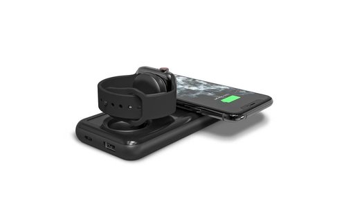 Mophie Powerstation All-in-One 8000 mAh for iPhone, Apple Watch, Airpods, Airpods Pro Black