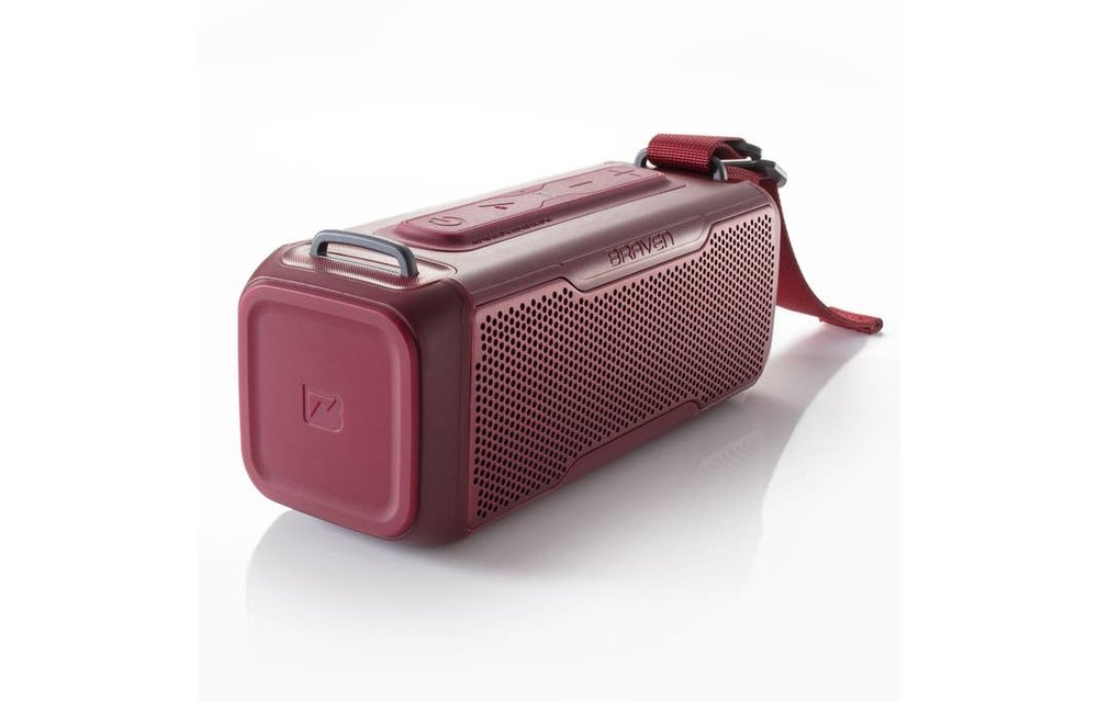 Braven BRV-X2 Rugged Waterproof Bluetooth Speaker Red
