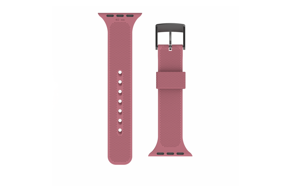 UAG [U] Dot Silicone Strap  for Apple Watch 38/40 - Dusty Rose