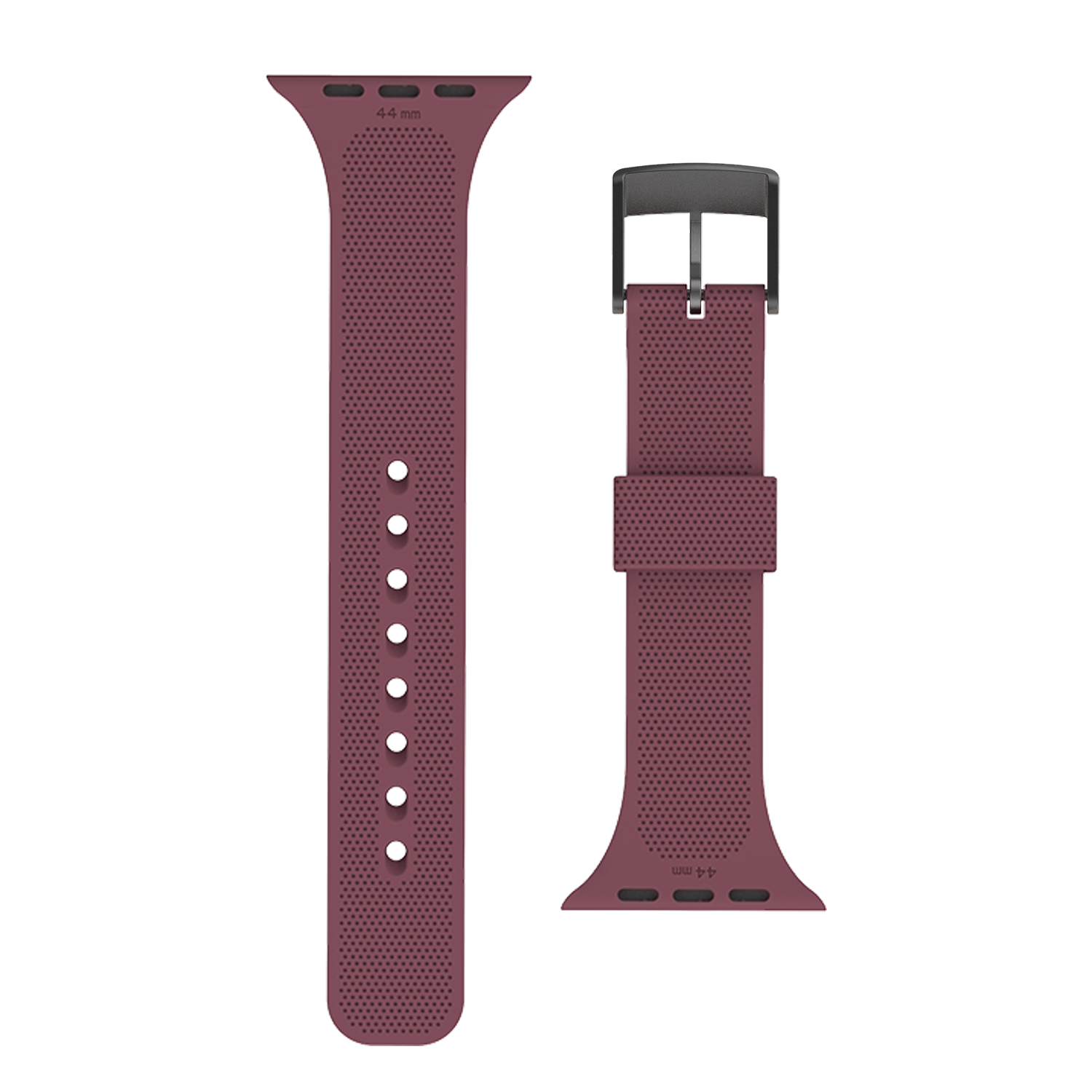 UAG [U] Dot Silicone Strap  for Apple Watch 42/44/45mm - Aubergine