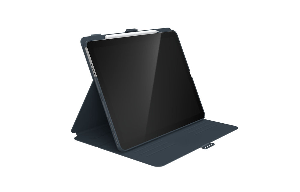Speck Balance Folio Case for iPad 12.9 Pro 3/4/5 (M1) Gen ONLY - Stormy Gray/Charcoal