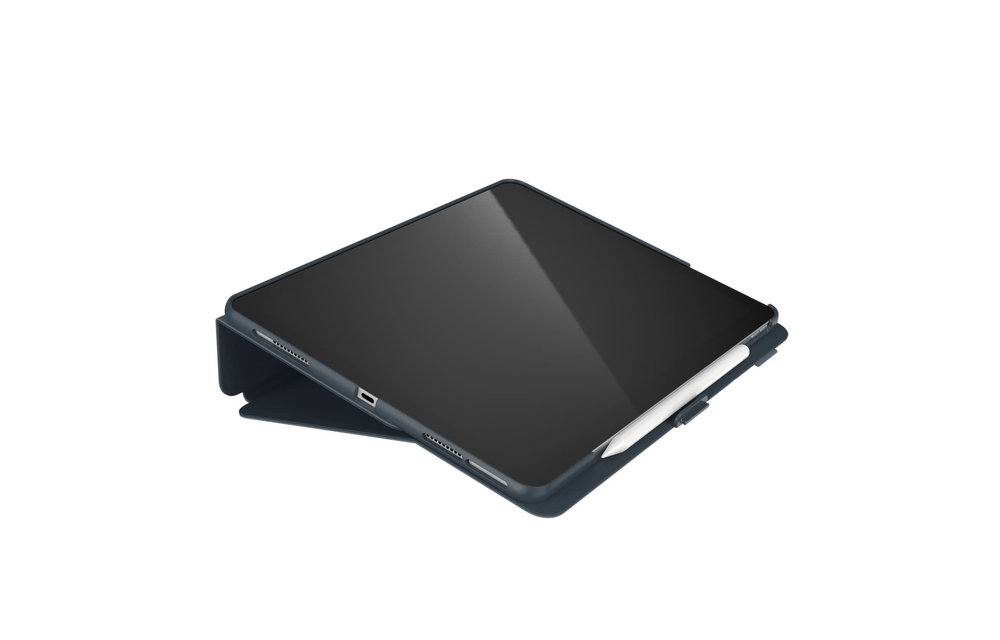Speck Balance Folio Case for iPad 12.9 Pro 3/4/5 (M1) Gen ONLY - Stormy Gray/Charcoal