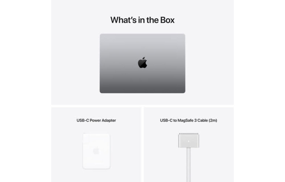 Apple CTO MacBook Pro 16” (M1 Pro 10-core CPU 16-core GPU, 32GB, 512GB, Space Gray, Late 2021)