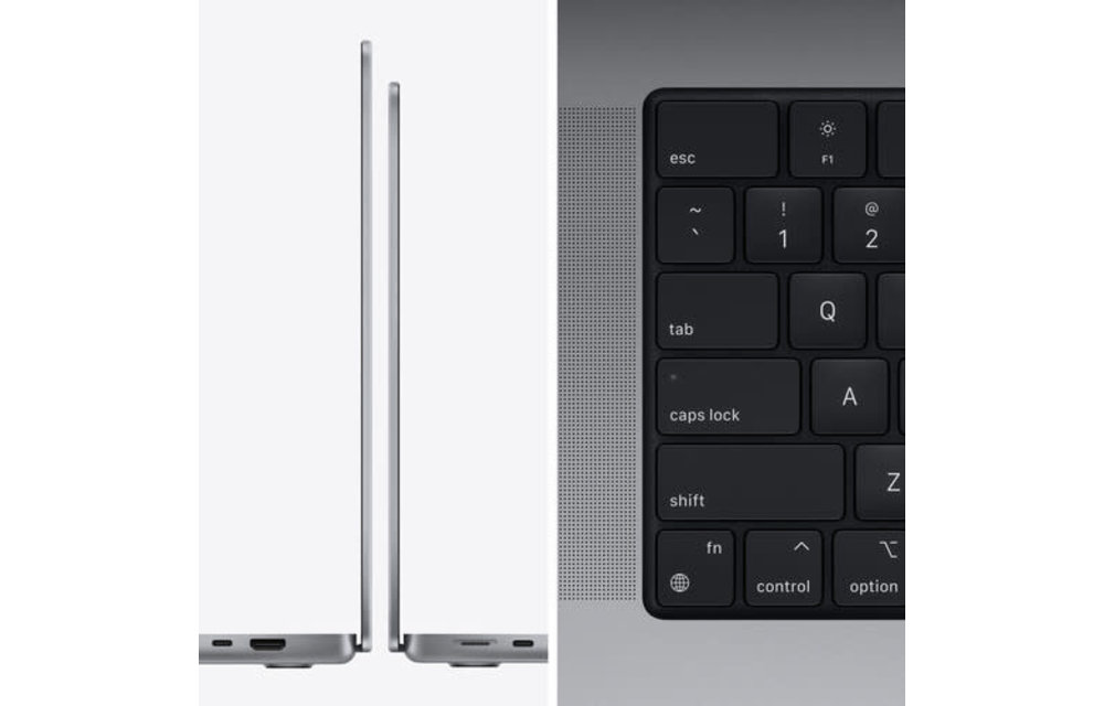 Apple CTO MacBook Pro 14” (M1 Max 10-core CPU 24-core GPU, 32GB, 2TB, Space Gray, Late 2021)